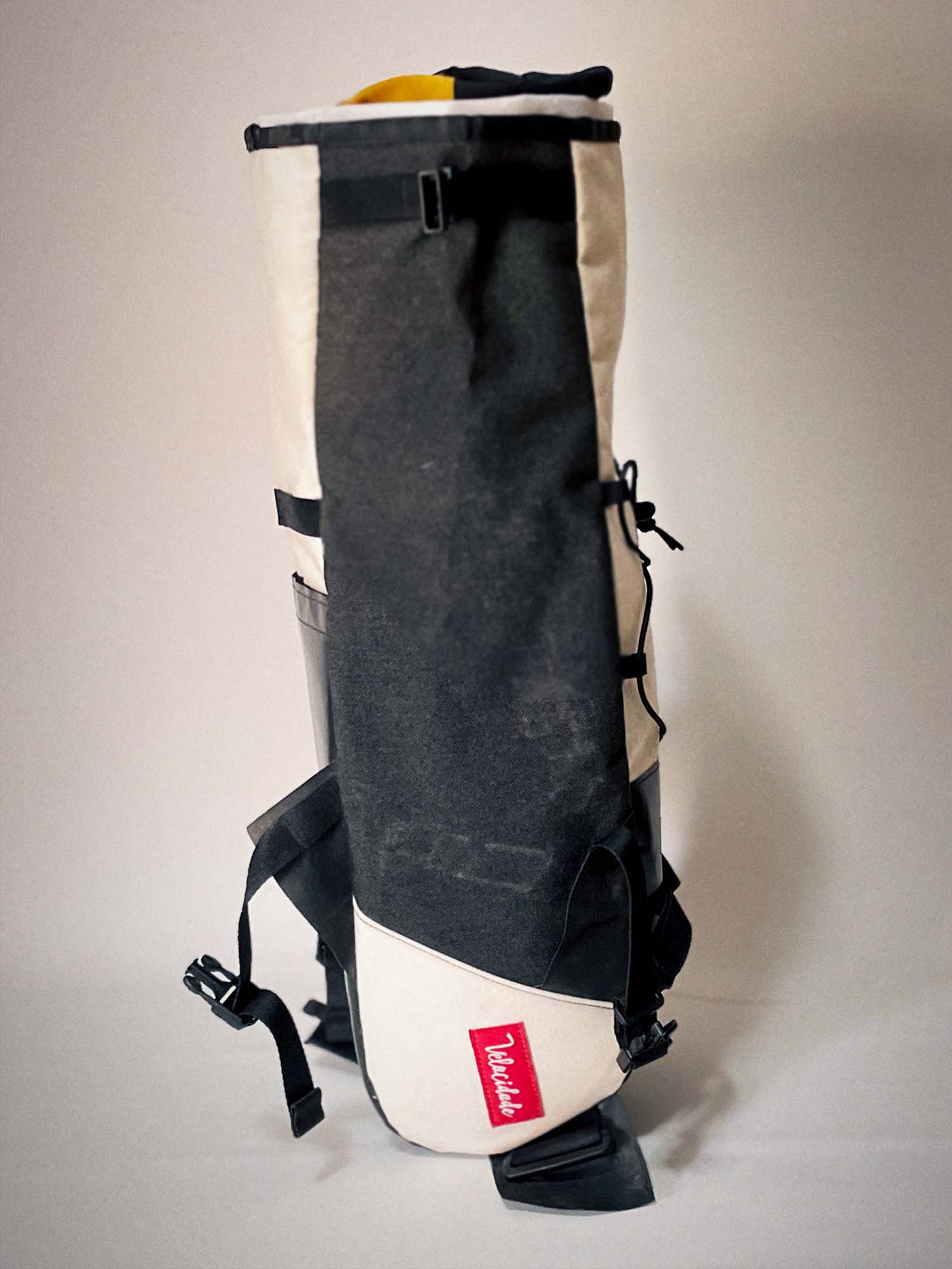 Atelier Velocidade Volcano sac amovible sacoche selle blanc