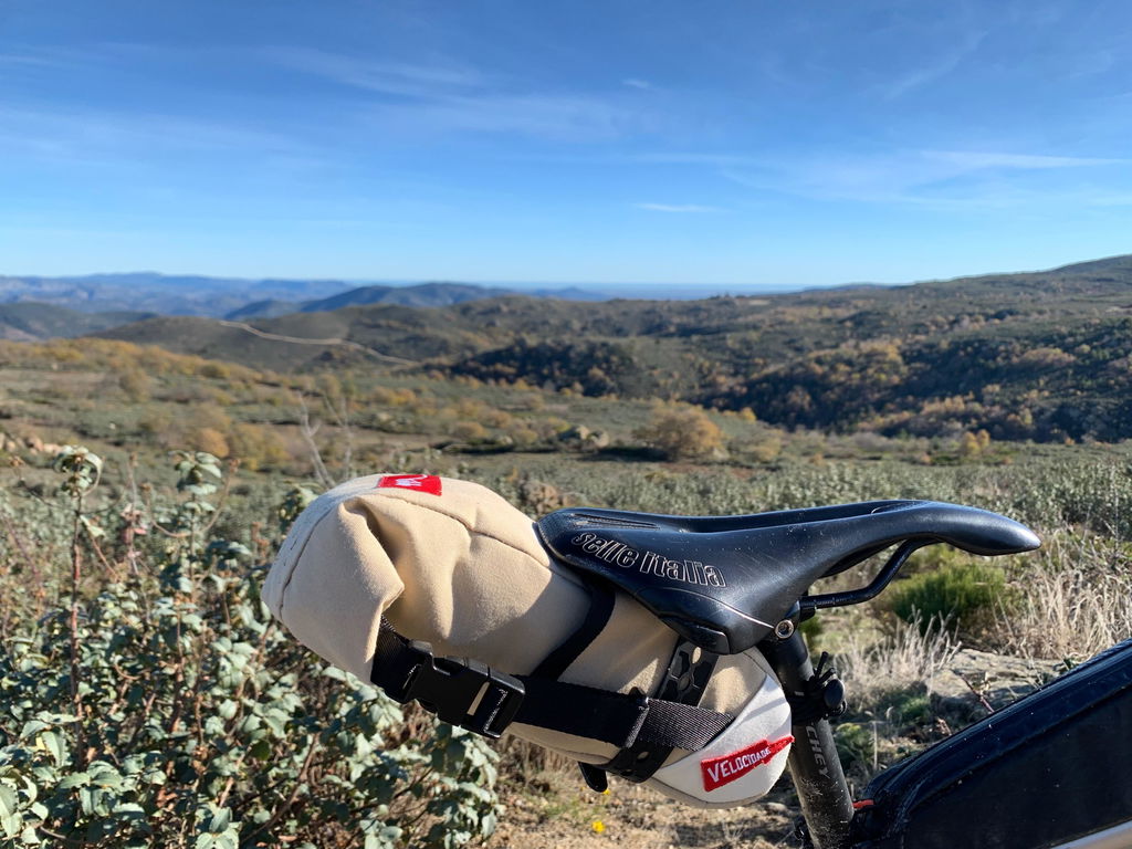 Atelier Velocidade Mini-Volcano sacoche selle Charbon