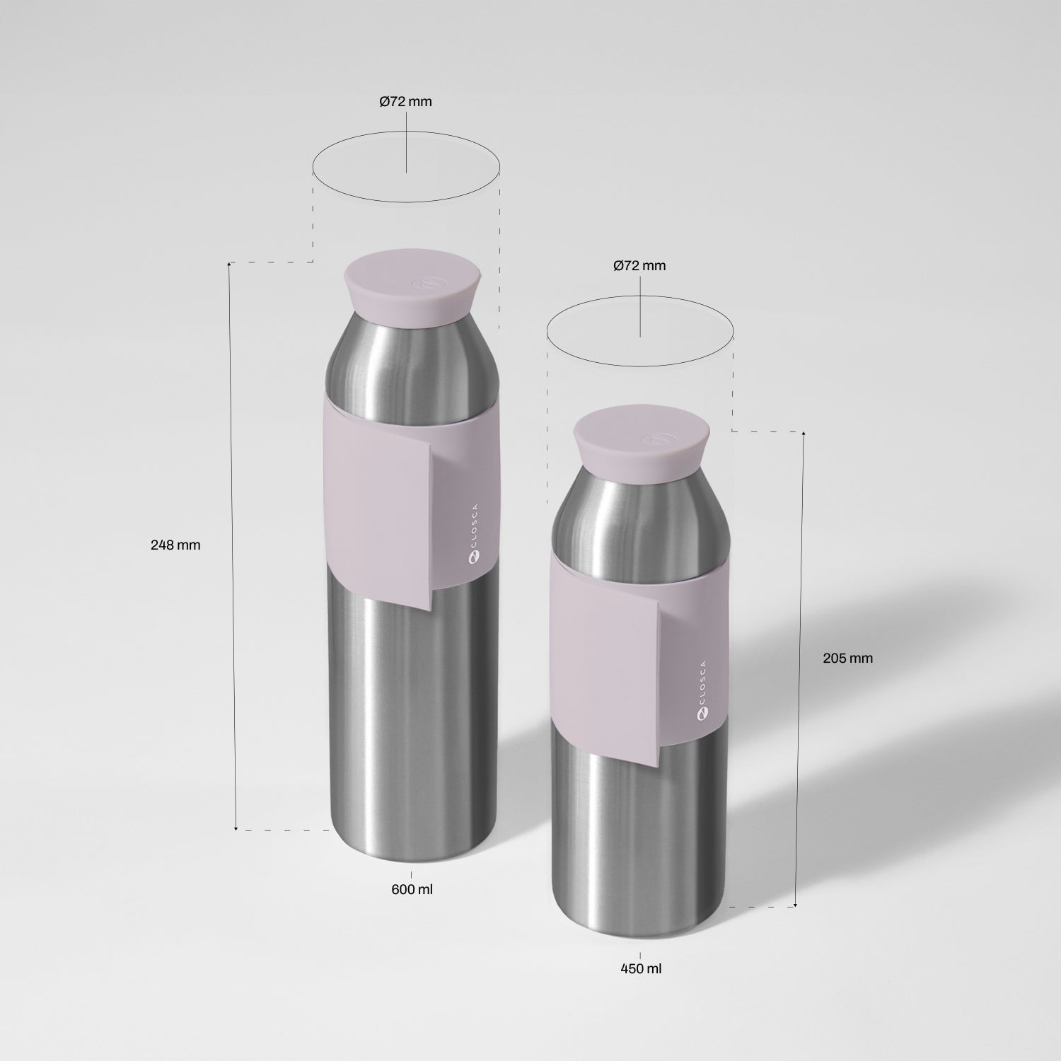 Closca Thermo Bottles Gourde Inox 450 ml Himalaya