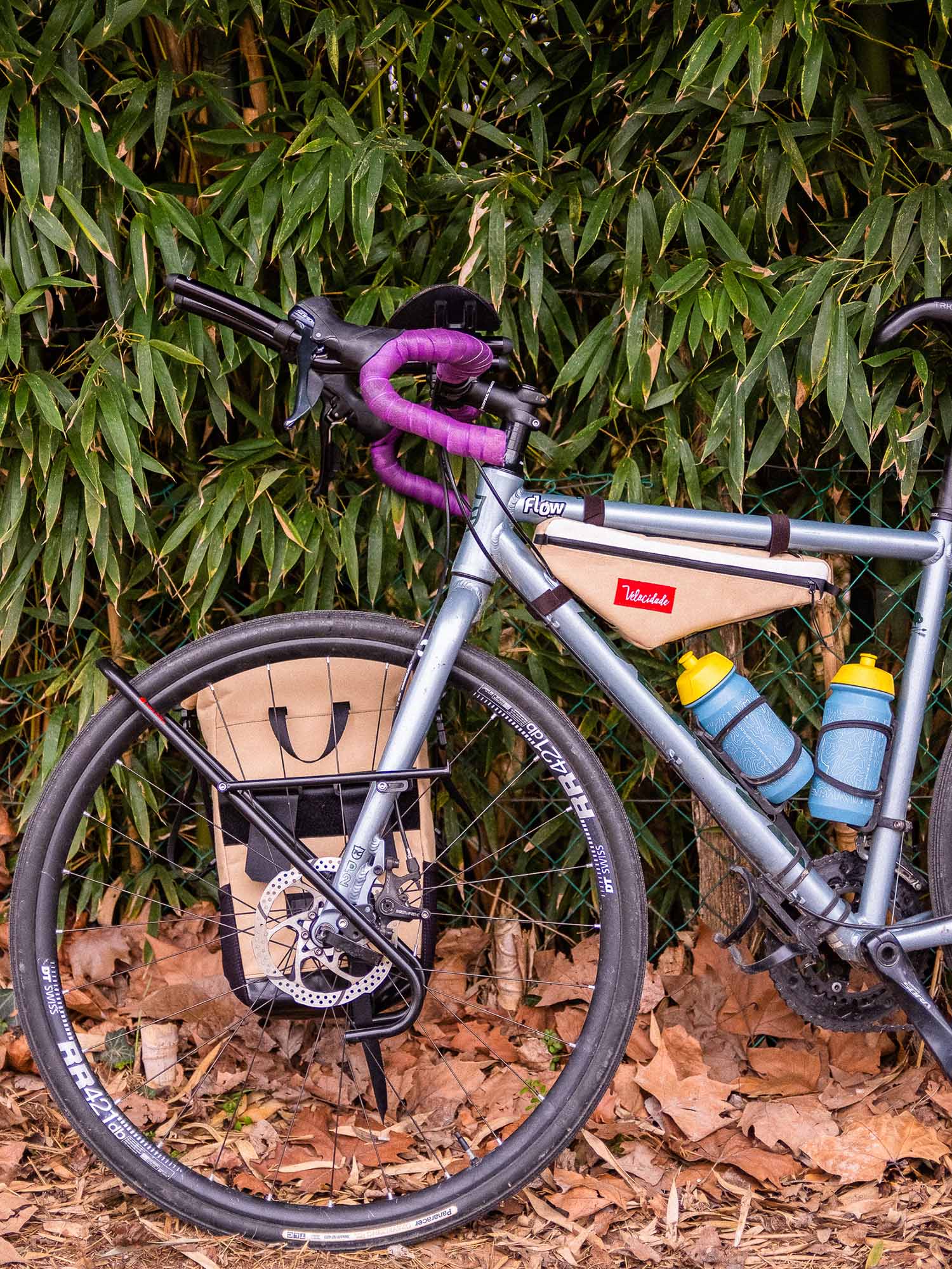 Atelier Velocidade Pile ou Face Sacoche Cadre 2 L Charbon