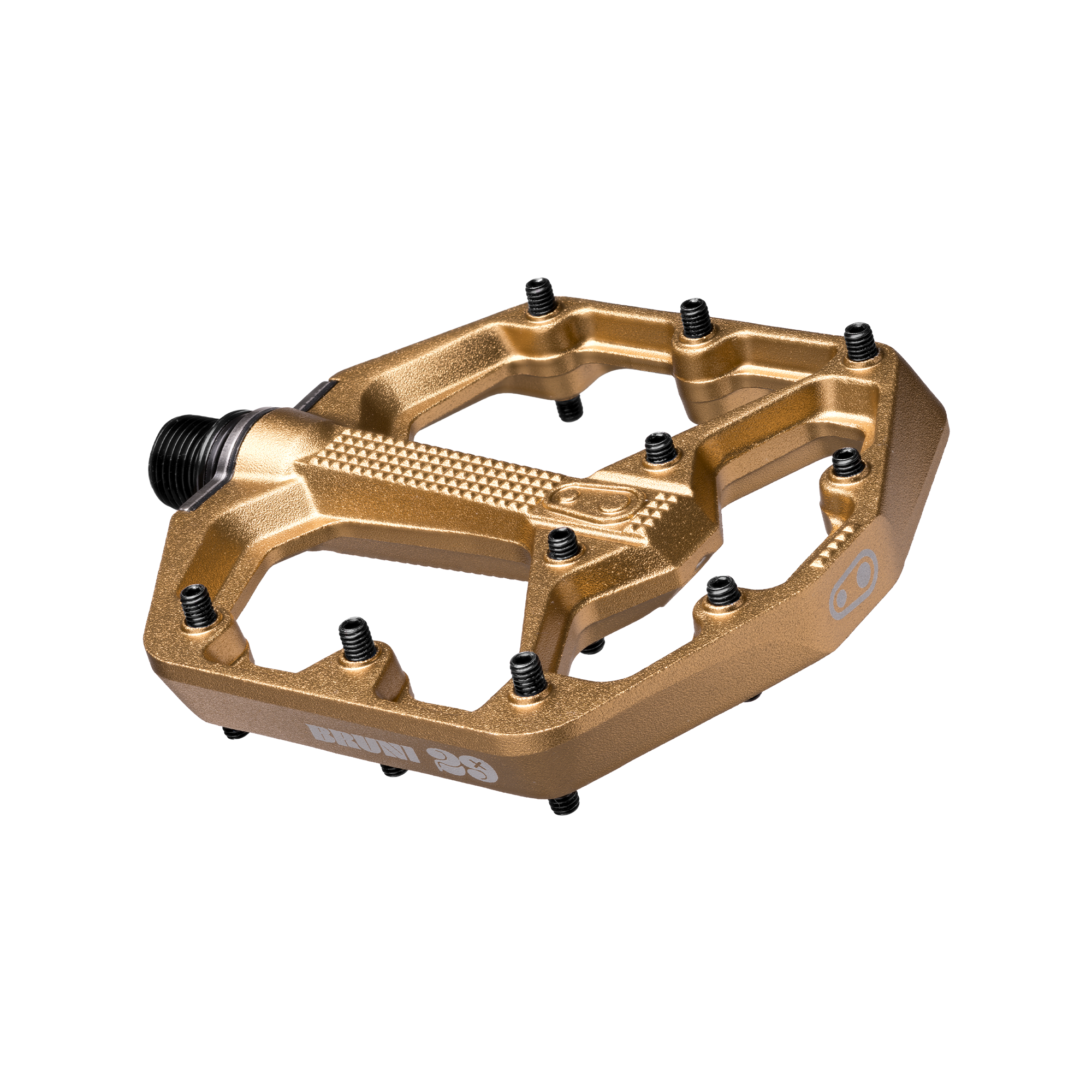 Crankbrothers Stamp 7 Small pédales plates Bruni bronze alu