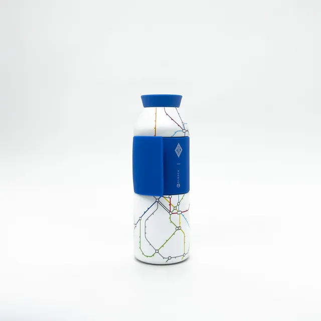 Closca Travel Madrid Blue gourde isotherme 450 ml