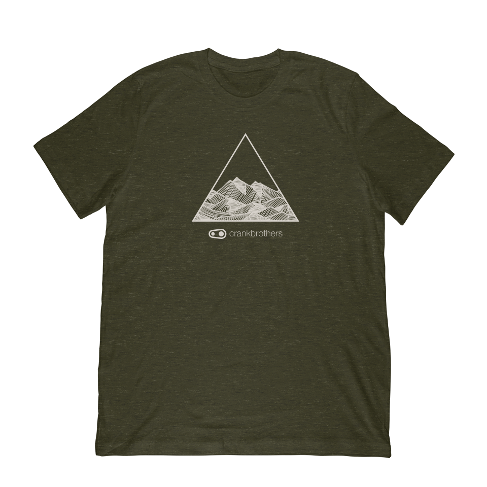 Crankbrothers Outline Tee t-shirt unisexe taille M coton