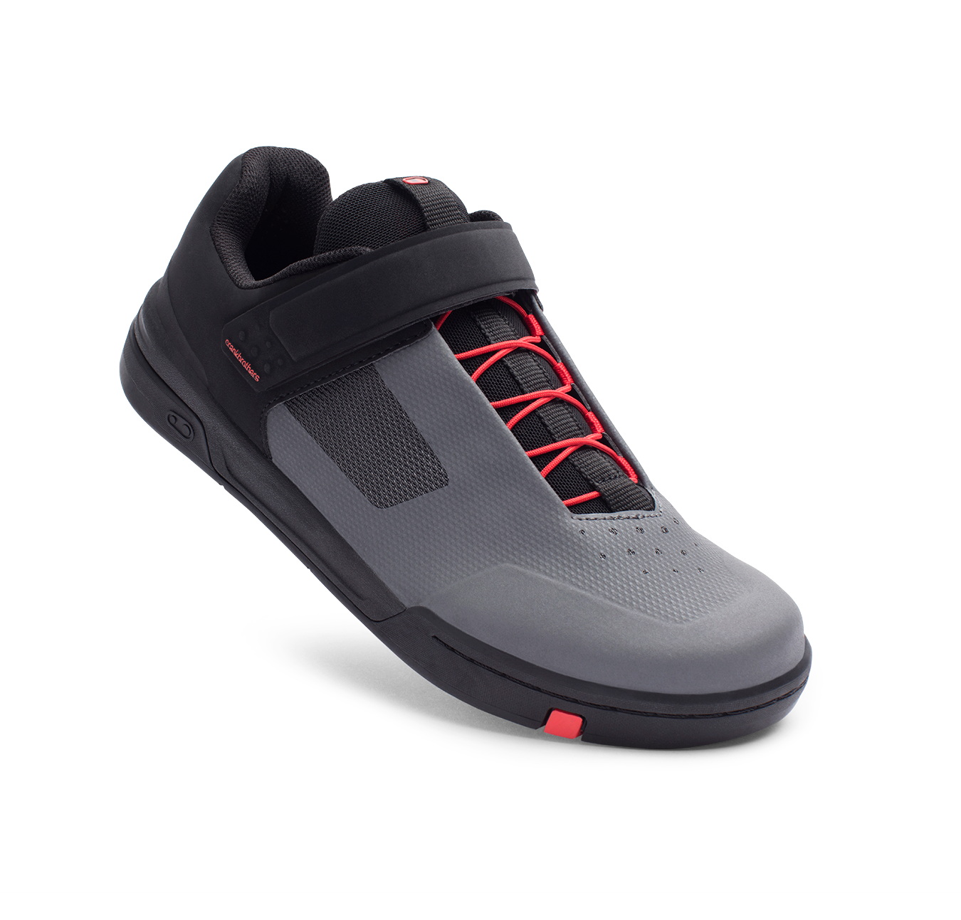 Crankbrothers Stamp Speed Lace Chaussures Gris/Rouge