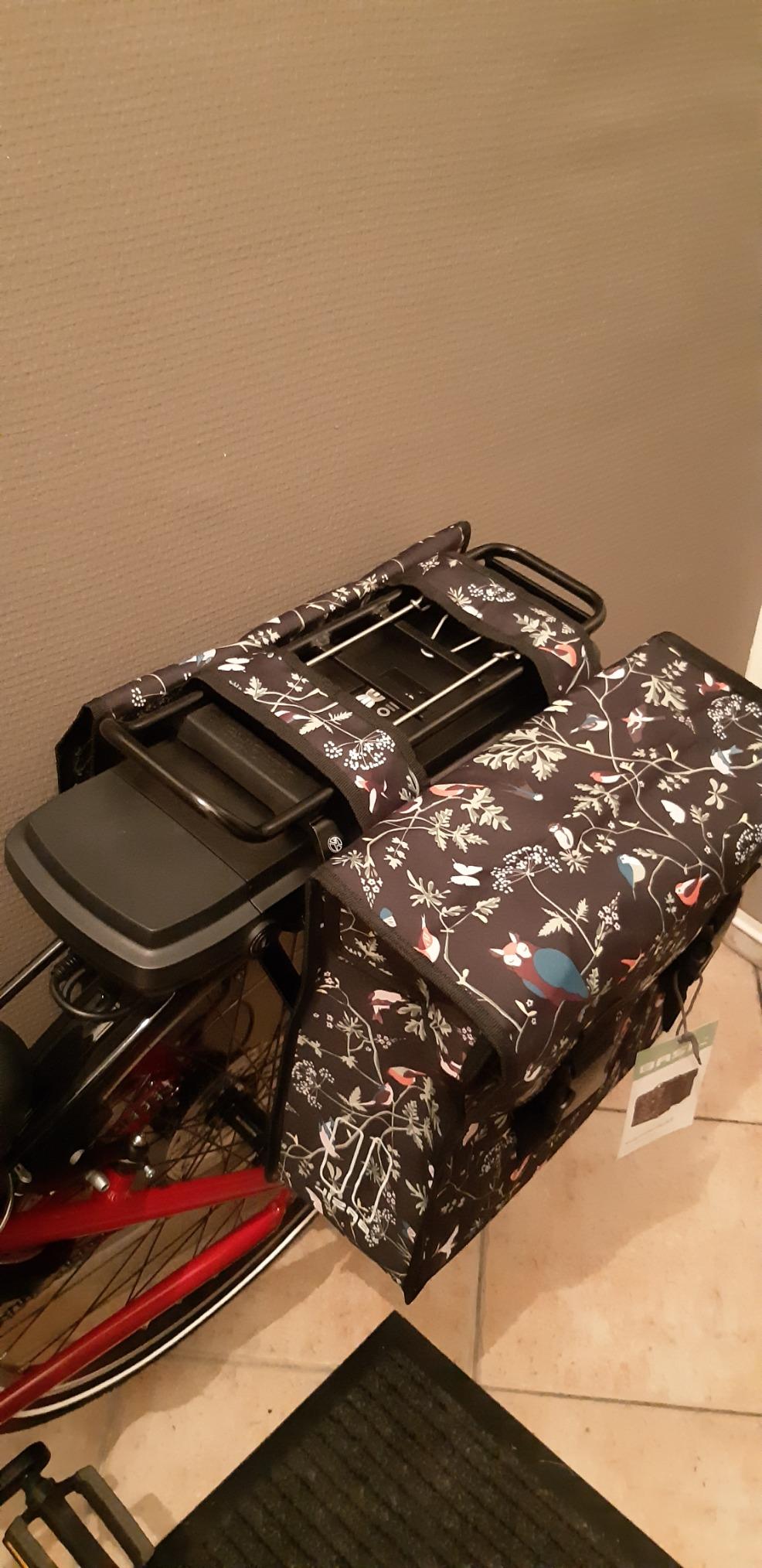 Basil Wanderlust Sacoche Vélo Charcoal 35 L Porte-Bagages