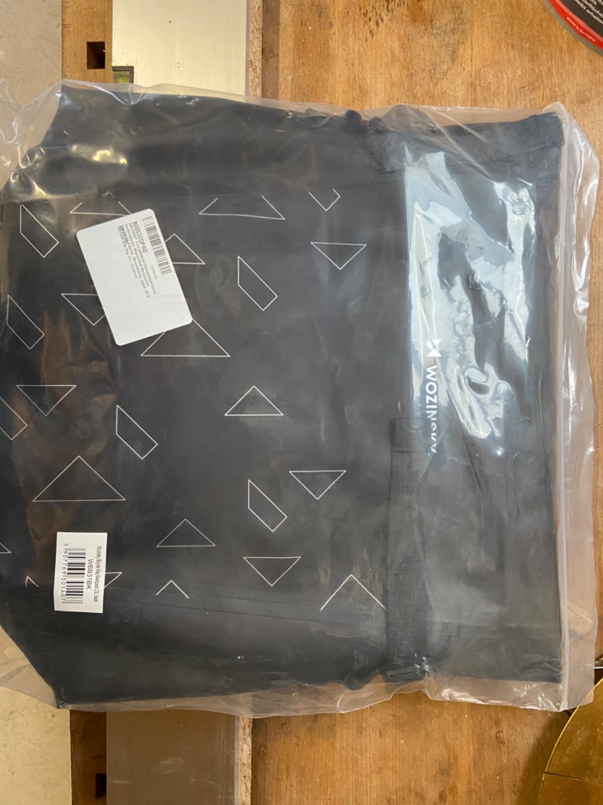 Wozinsky sacoche vélo étanche 23 L noire