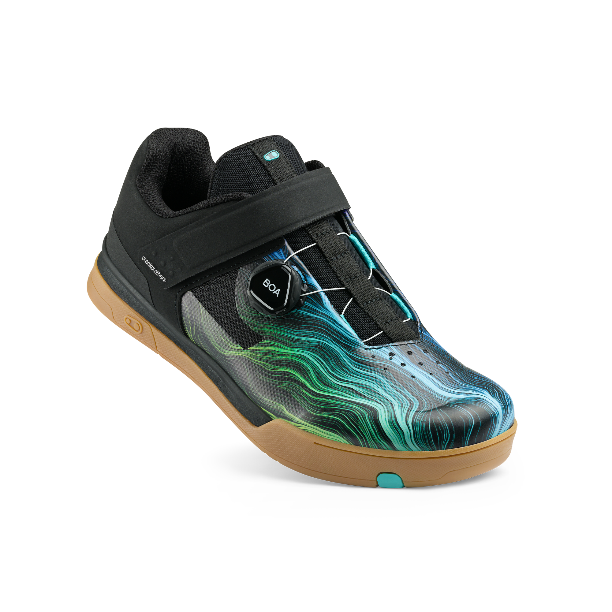 Crankbrothers Mallet BOA Chaussures VTT Noir Bleu