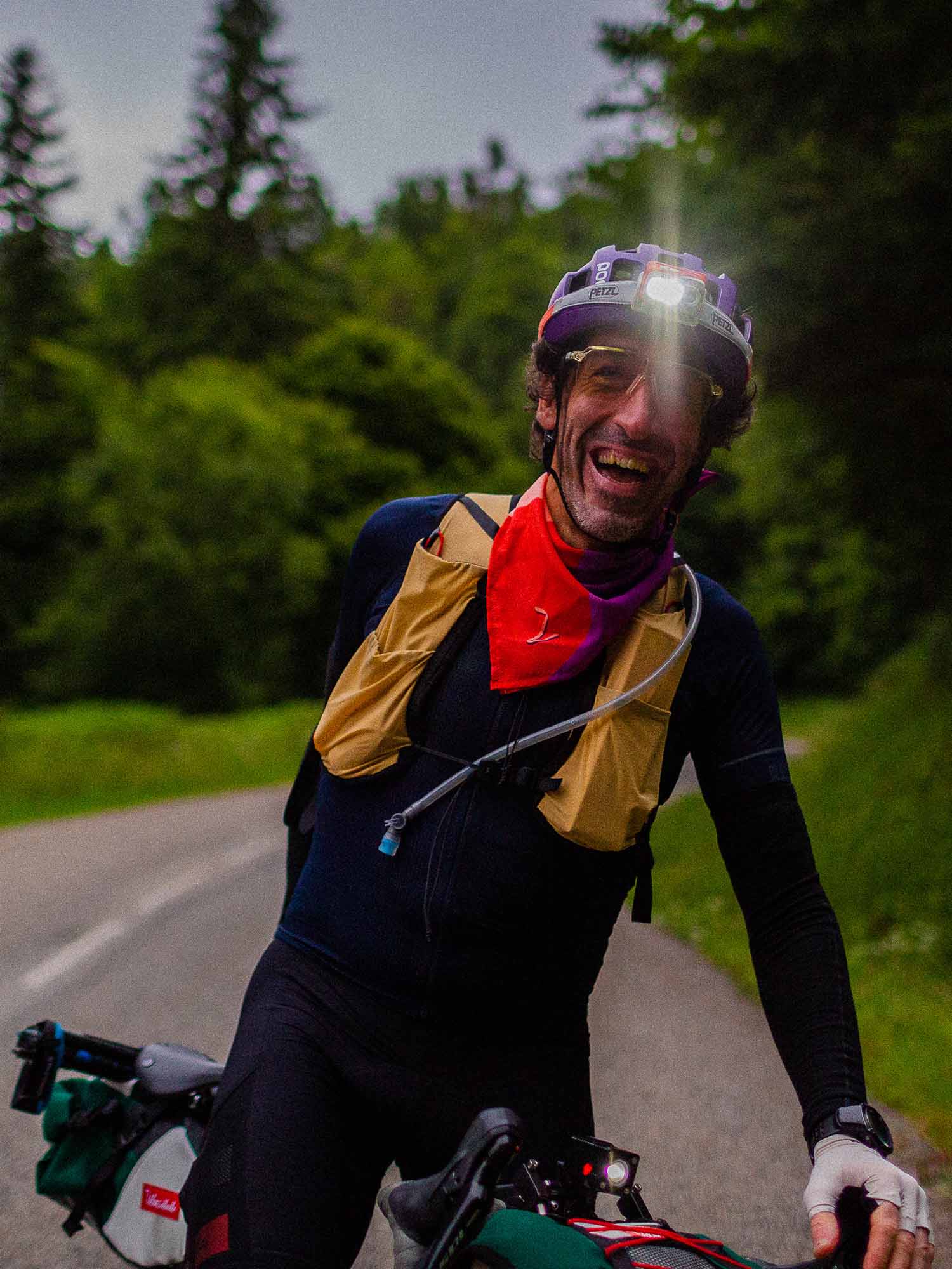 Atelier Velocidade Alentejo bandana vélo multifonction imprimé