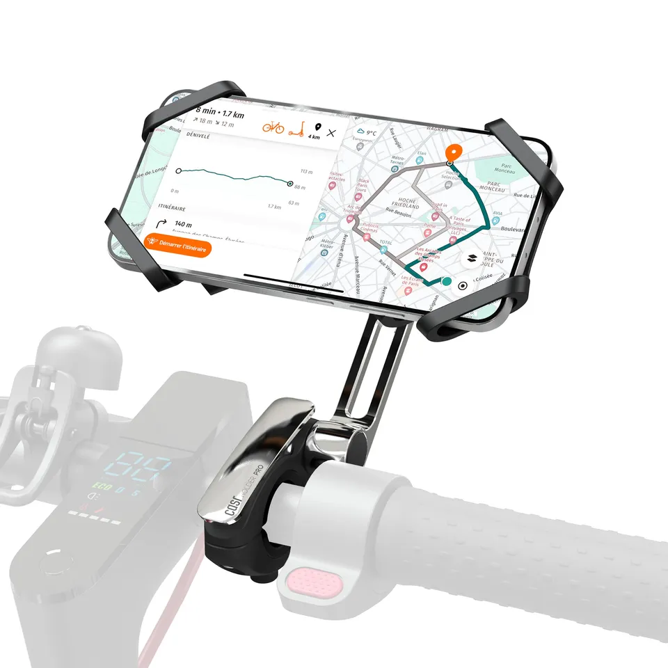 CASR Holder Pro support téléphone vélo guidon 22-28mm métal