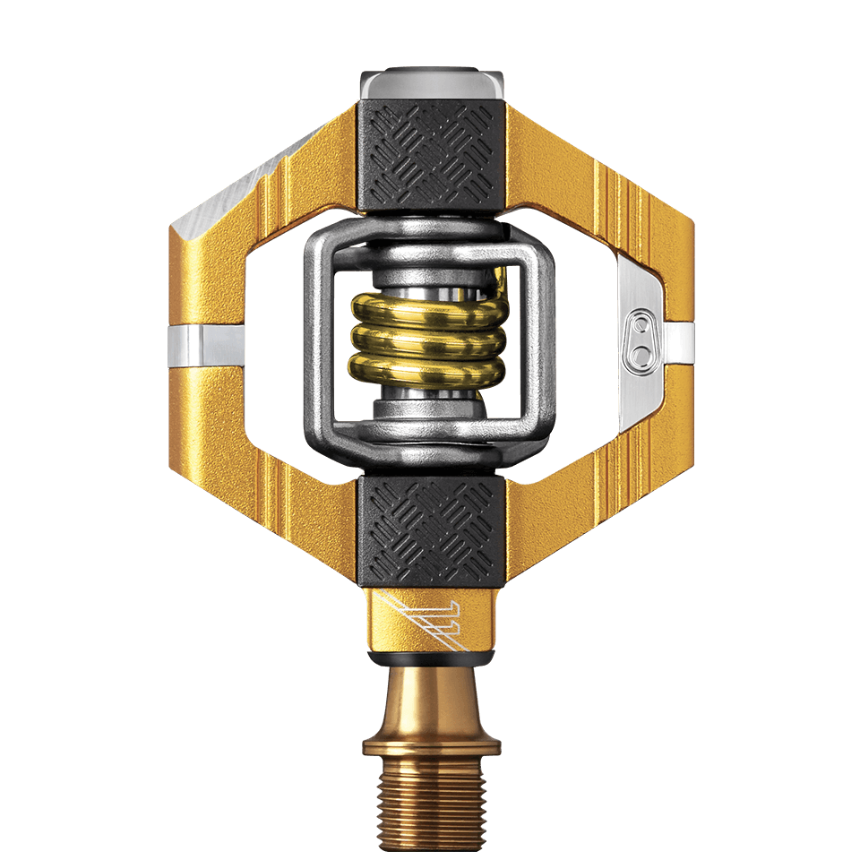 Crankbrothers Candy 11 pédales VTT titane or automatiques