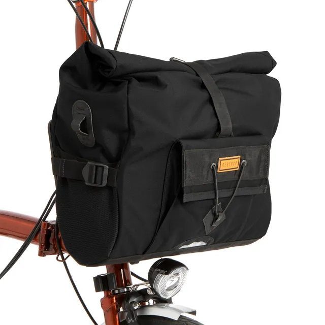 Restrap City Loader 20L sacoche vélo pliant noire étanche