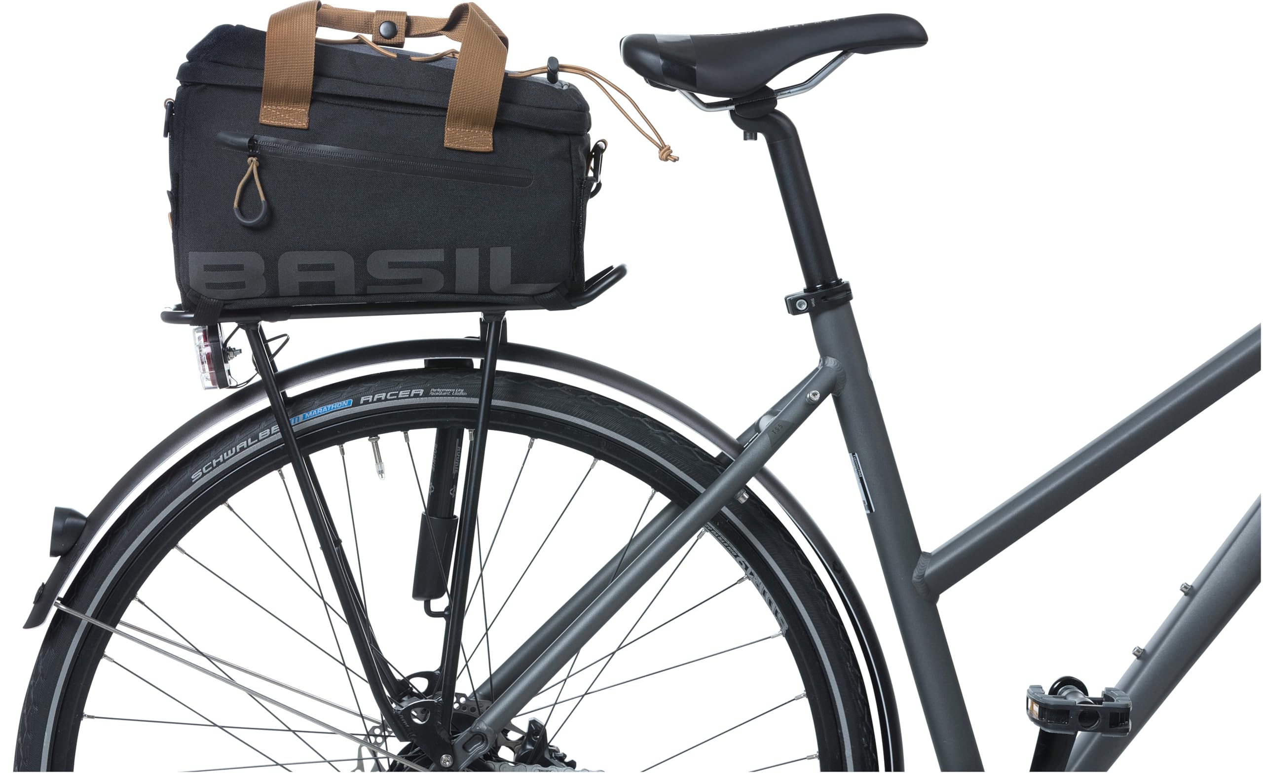 Basil Miles Sac à Dos Vélo Imperméable Noir 7 L MIK