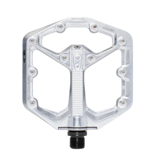 Crankbrothers Stamp 7 Small pédales plates Silver alu concave