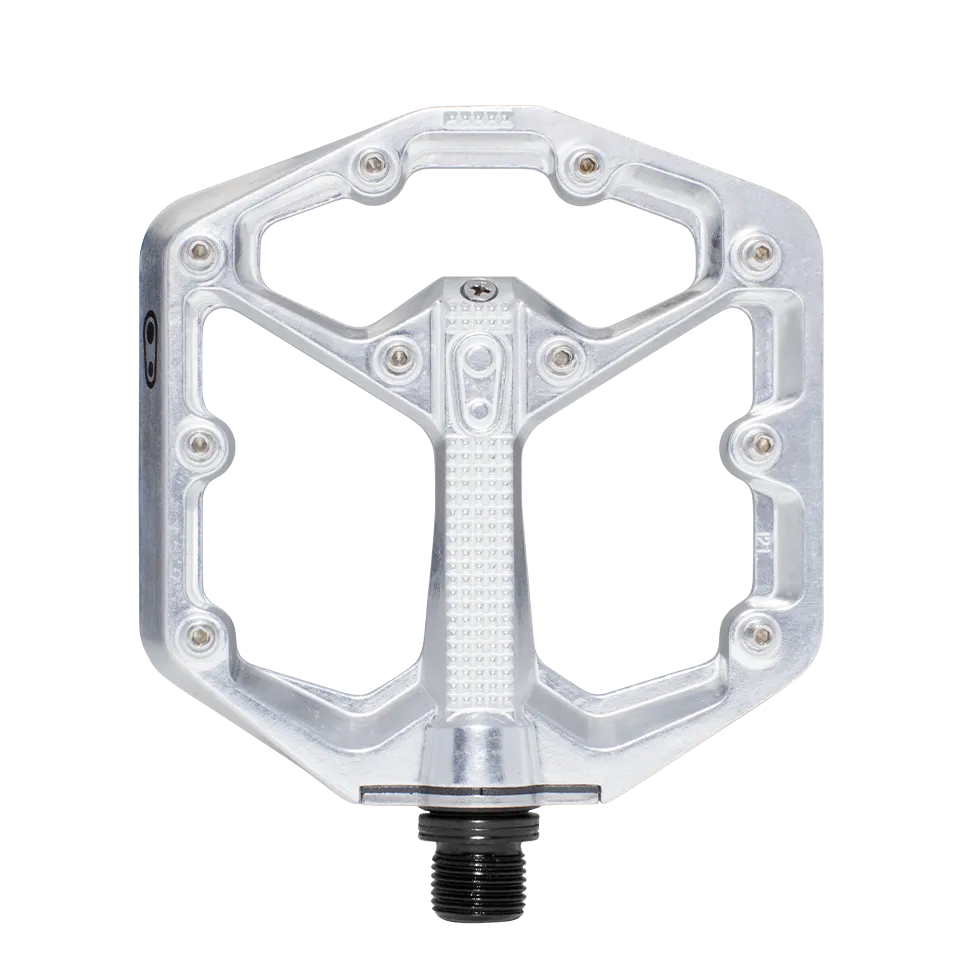 Crankbrothers Stamp 7 Small pédales plates Silver alu concave