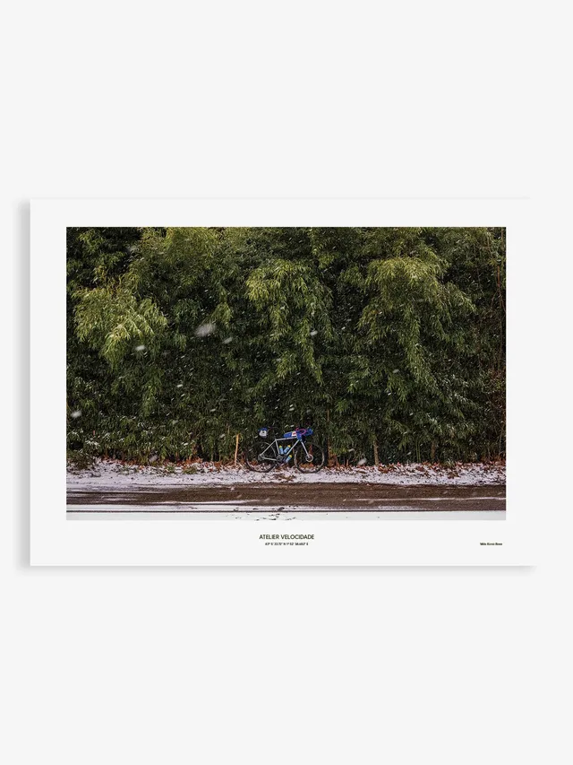 Atelier Velocidade Photo 50x70 affiche bikepacking nº 6
