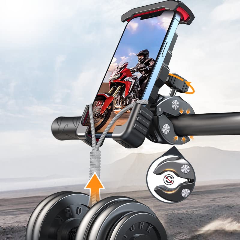 Wozinsky Support Téléphone Vélo Guidon 360° 4,7-6,8"