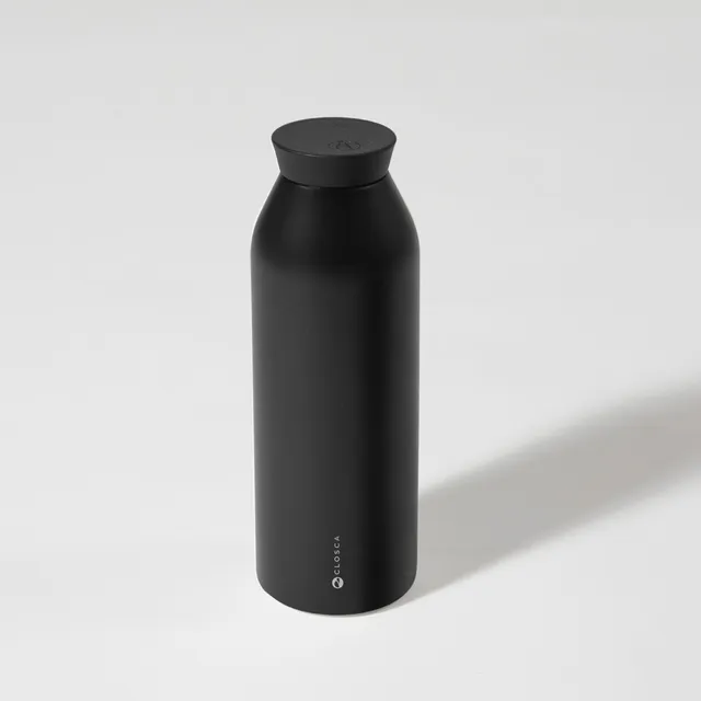 Closca Thermo Minimal Black gourde isotherme 600ml noire