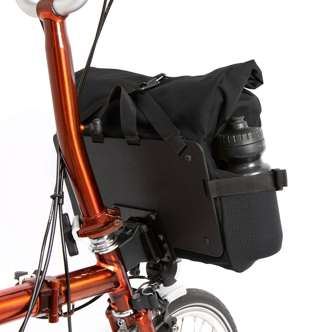 Restrap City Loader 20L sacoche vélo pliant noire étanche