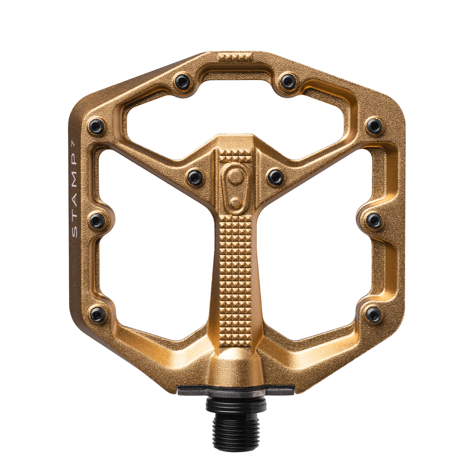 Crankbrothers Stamp 7 Small pédales plates Bruni bronze alu
