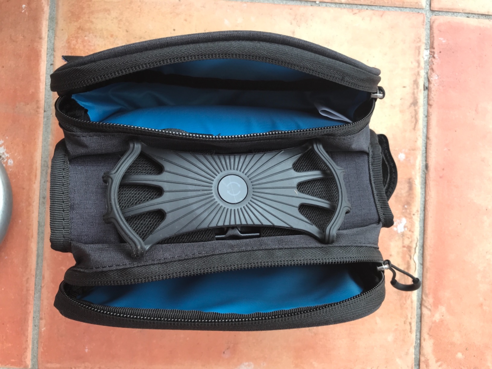 WOZINSKY Sacoches de cadre sacoche vélo noir téléphone