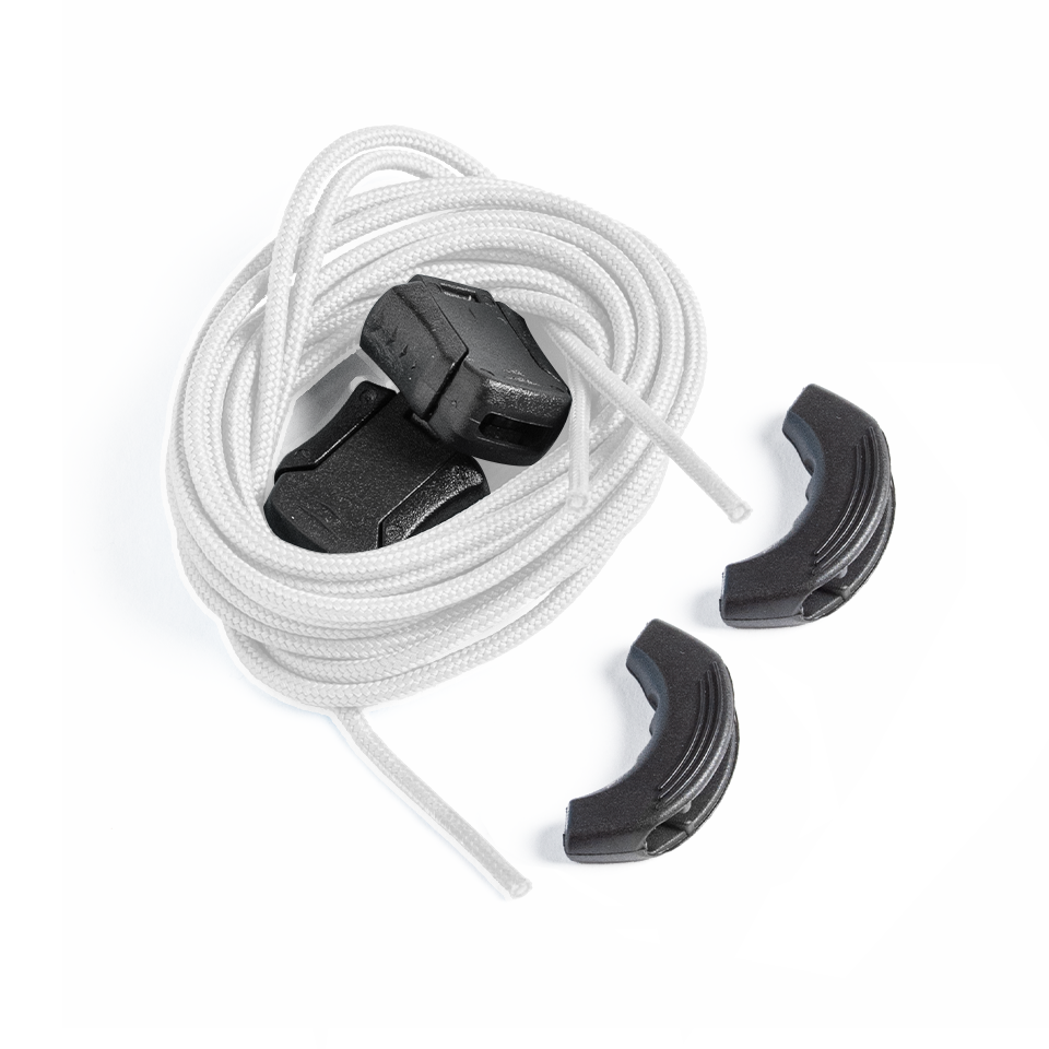 Crankbrothers Shoe Accessories Speed Lace Accessory Kit lacet noir