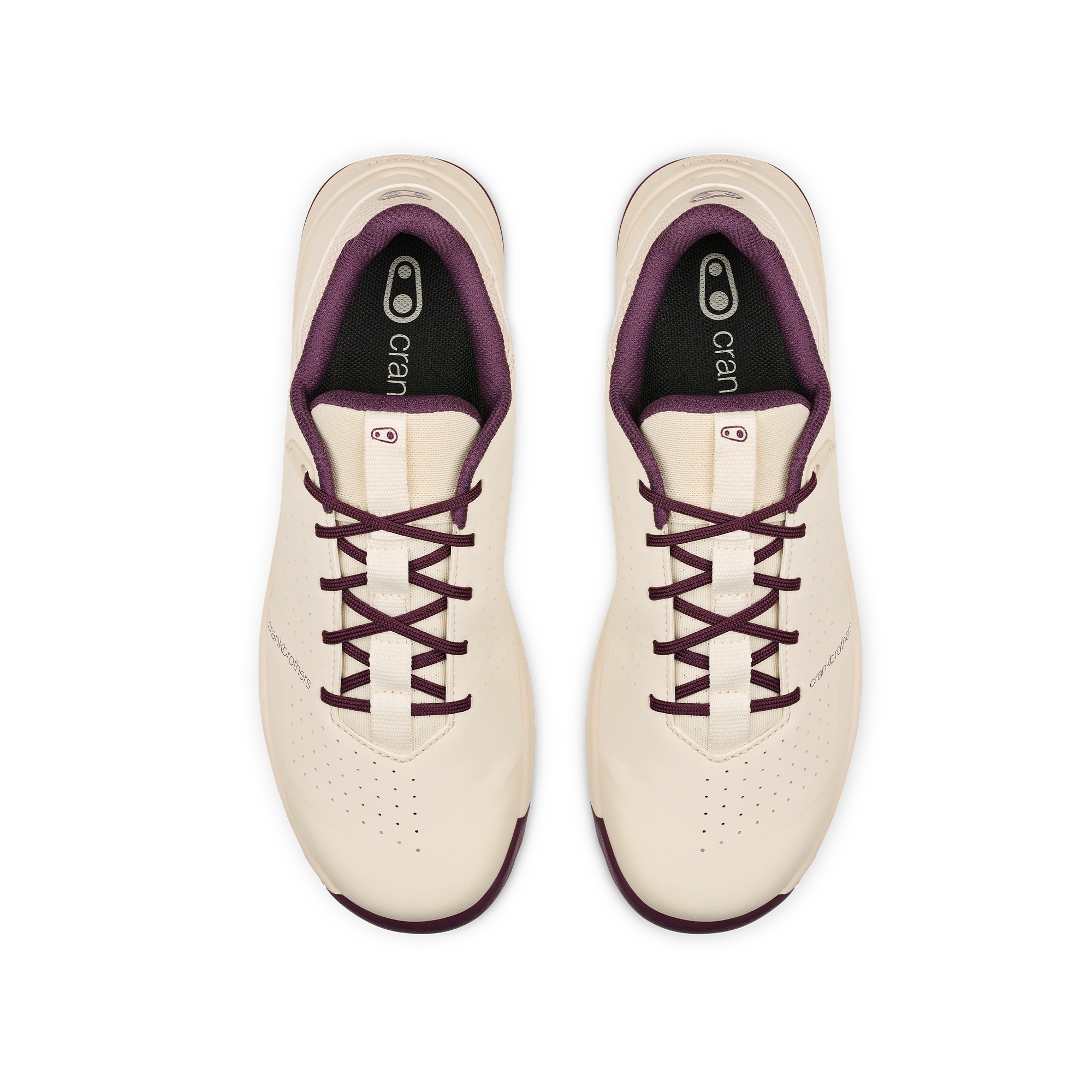 Crankbrothers Stamp Trail Lace chaussures VTT Swan/Purple plates