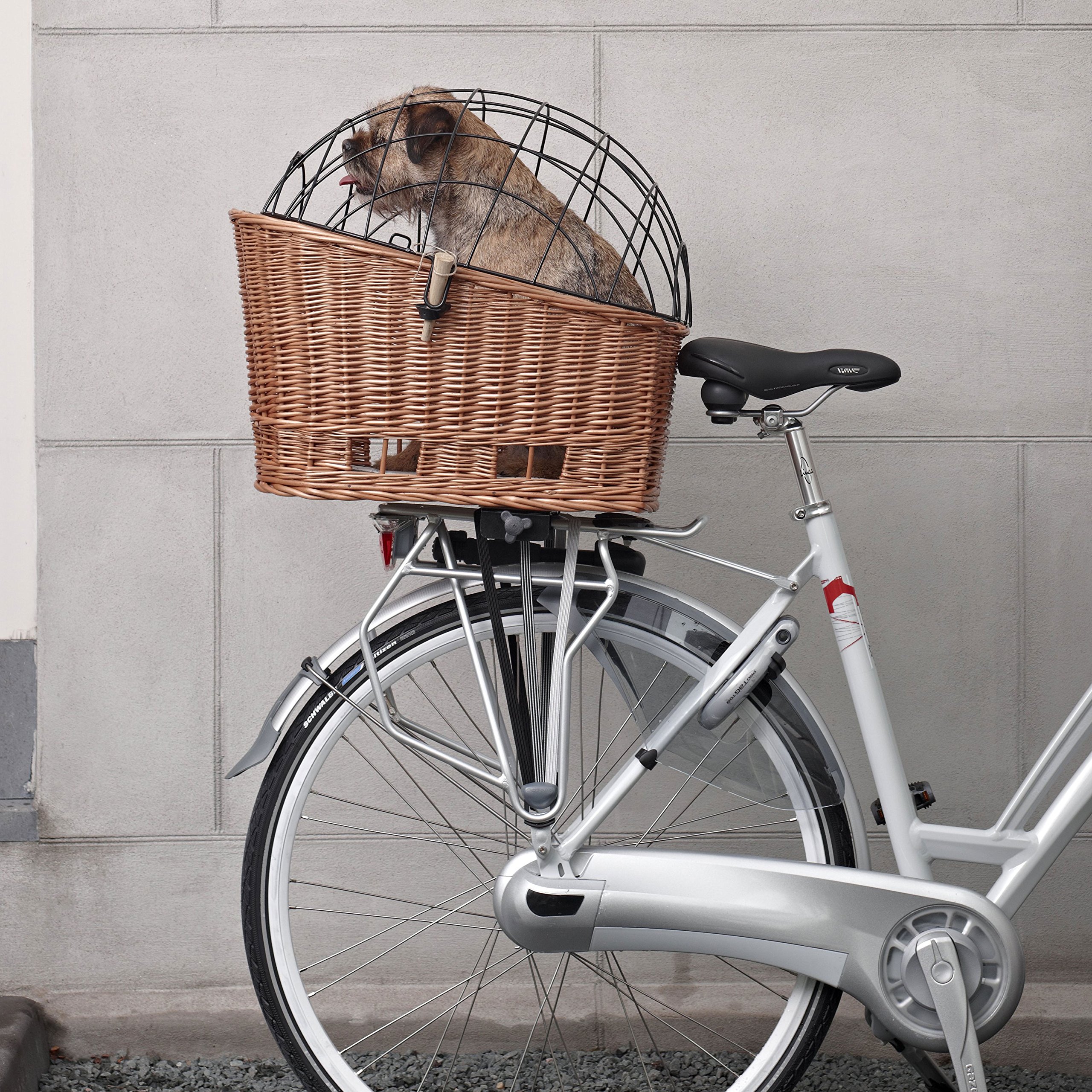 Basil Bicycle Baskets Cadre Panier Chien Arrière 50 cm