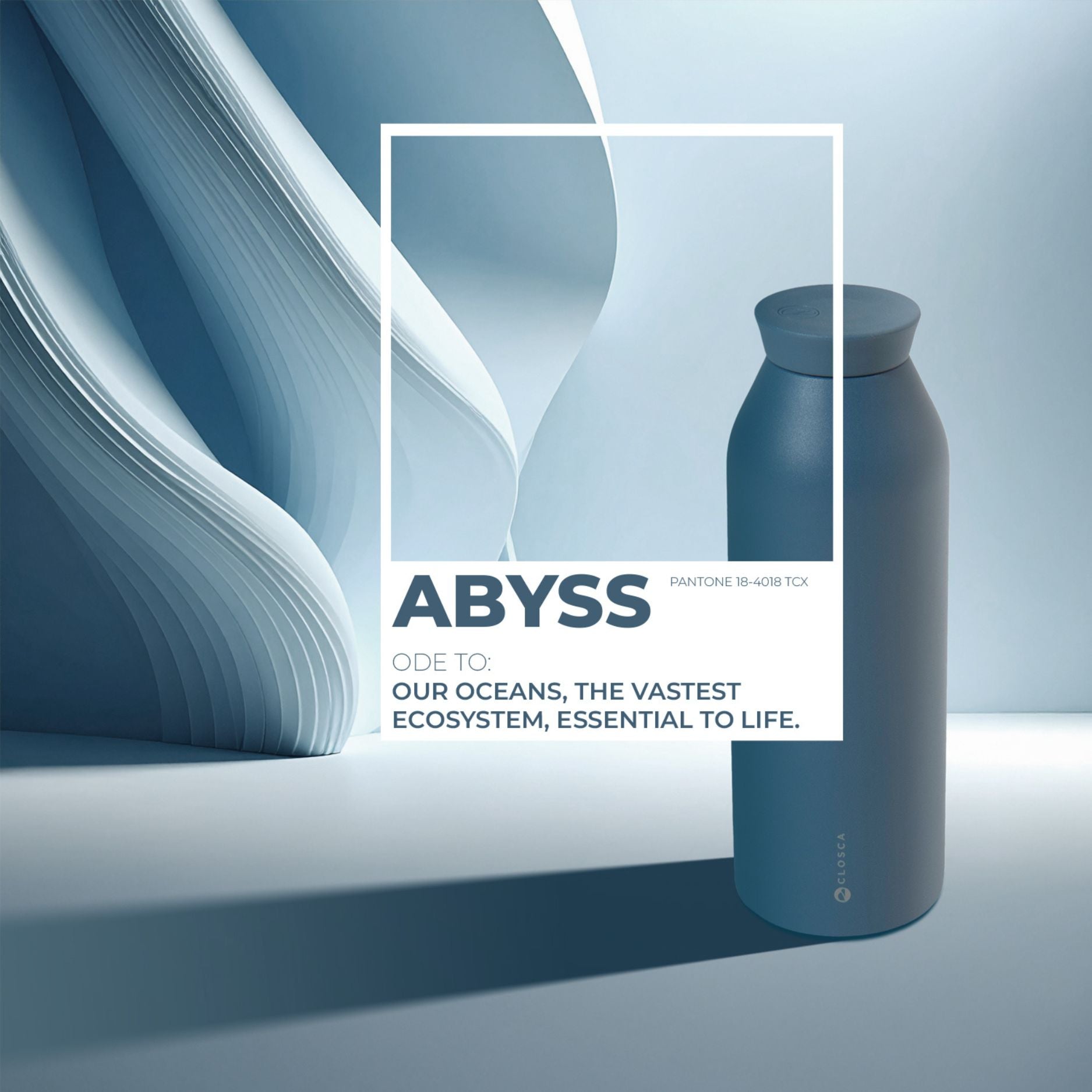 Closca Minimal Abyss gourde isotherme 450ml froid 24h