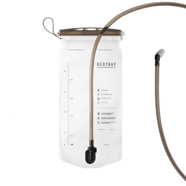 Restrap Spares Hydration Bladder poche eau 2 L avec durite