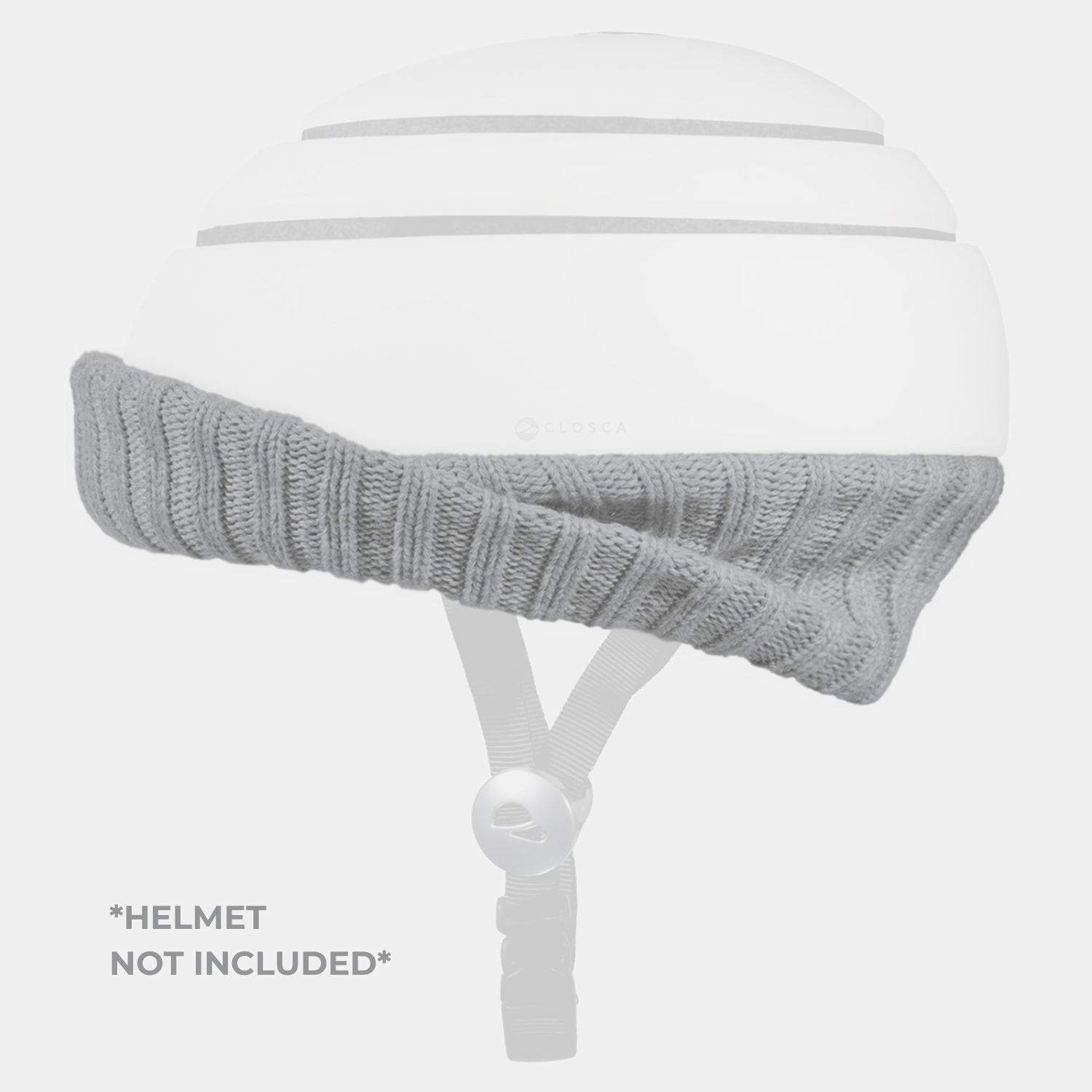 Closca Visors Visière Casque Nordic Gray Laine Hiver