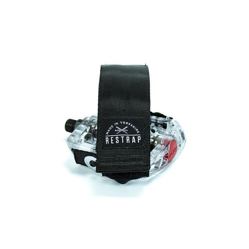 Restrap Pedal Straps Diagonal cale-pieds noirs paire