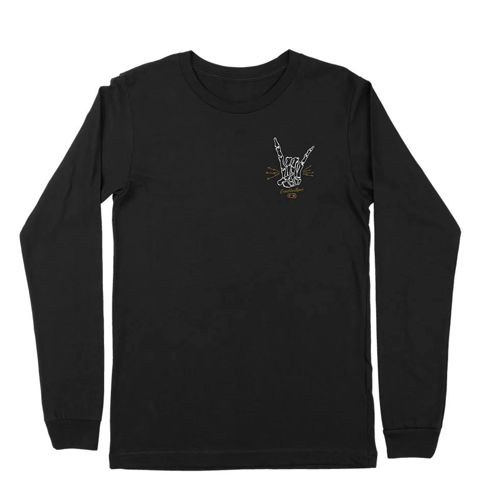 Crankbrothers Rock & Roll tee manches longues noir L coton