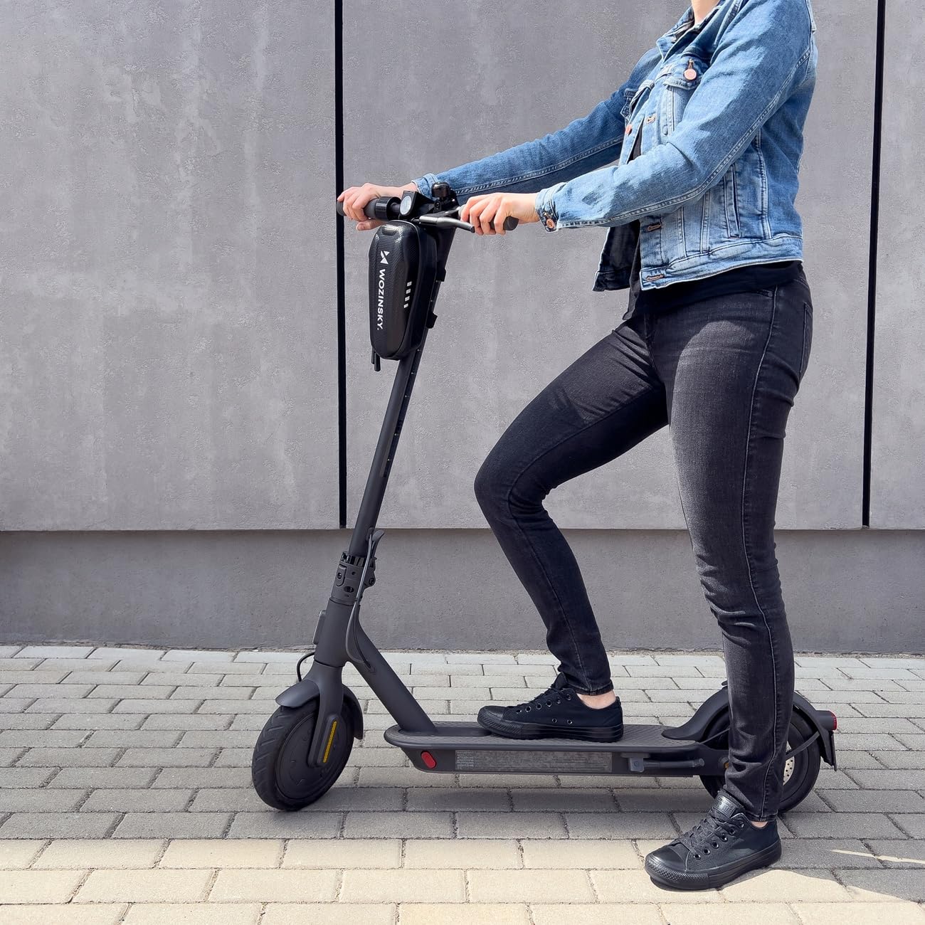 Wozinsky Sac Trottinette Électrique Guidon Étanche 2L Xiaomi