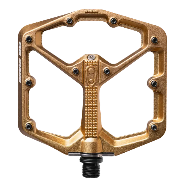 Crankbrothers Stamp 7 Large Pédales Plates Alu Bronze Édition Loïc Bruni