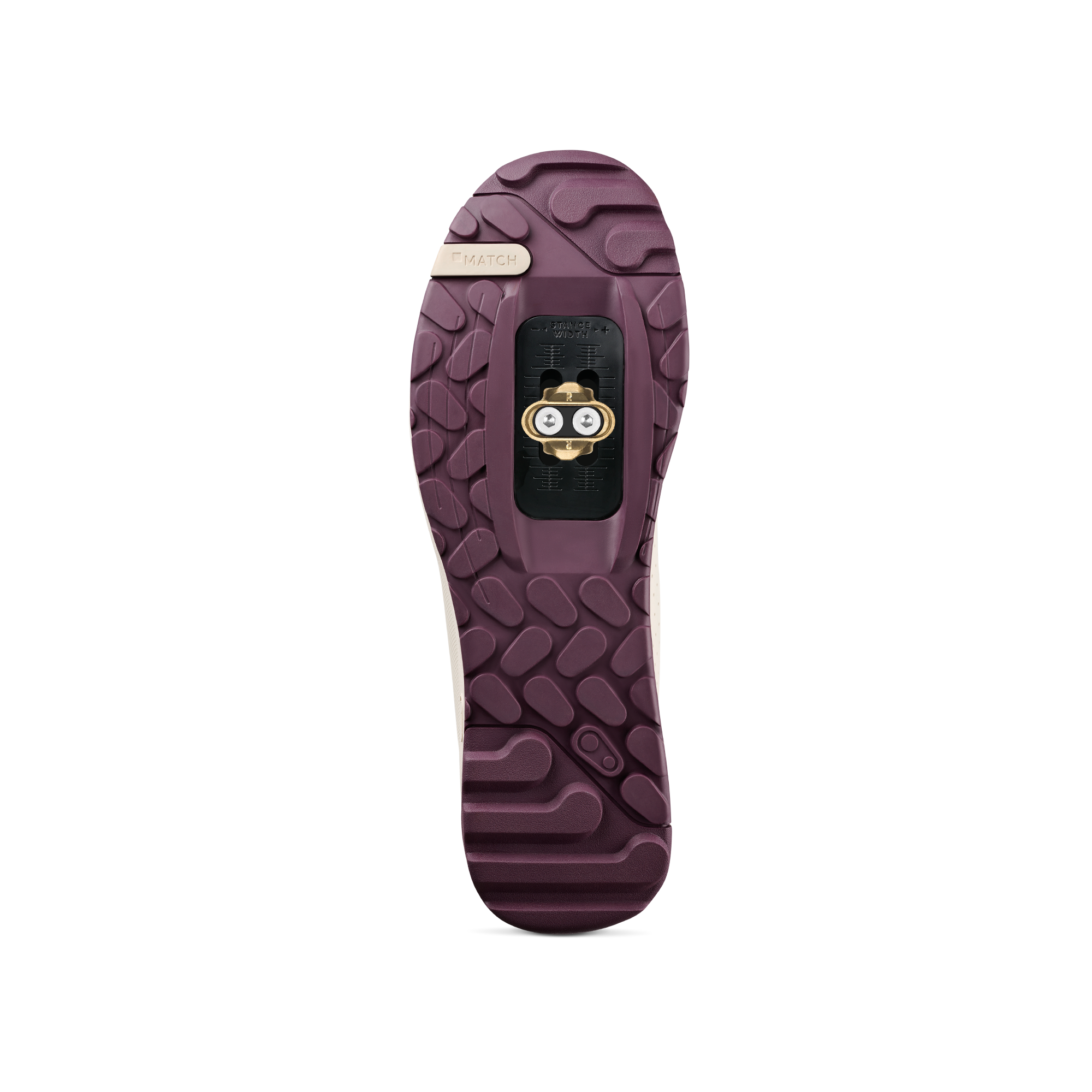 Crankbrothers Mallet Trail Lace chaussures VTT Swan/Purple lacets