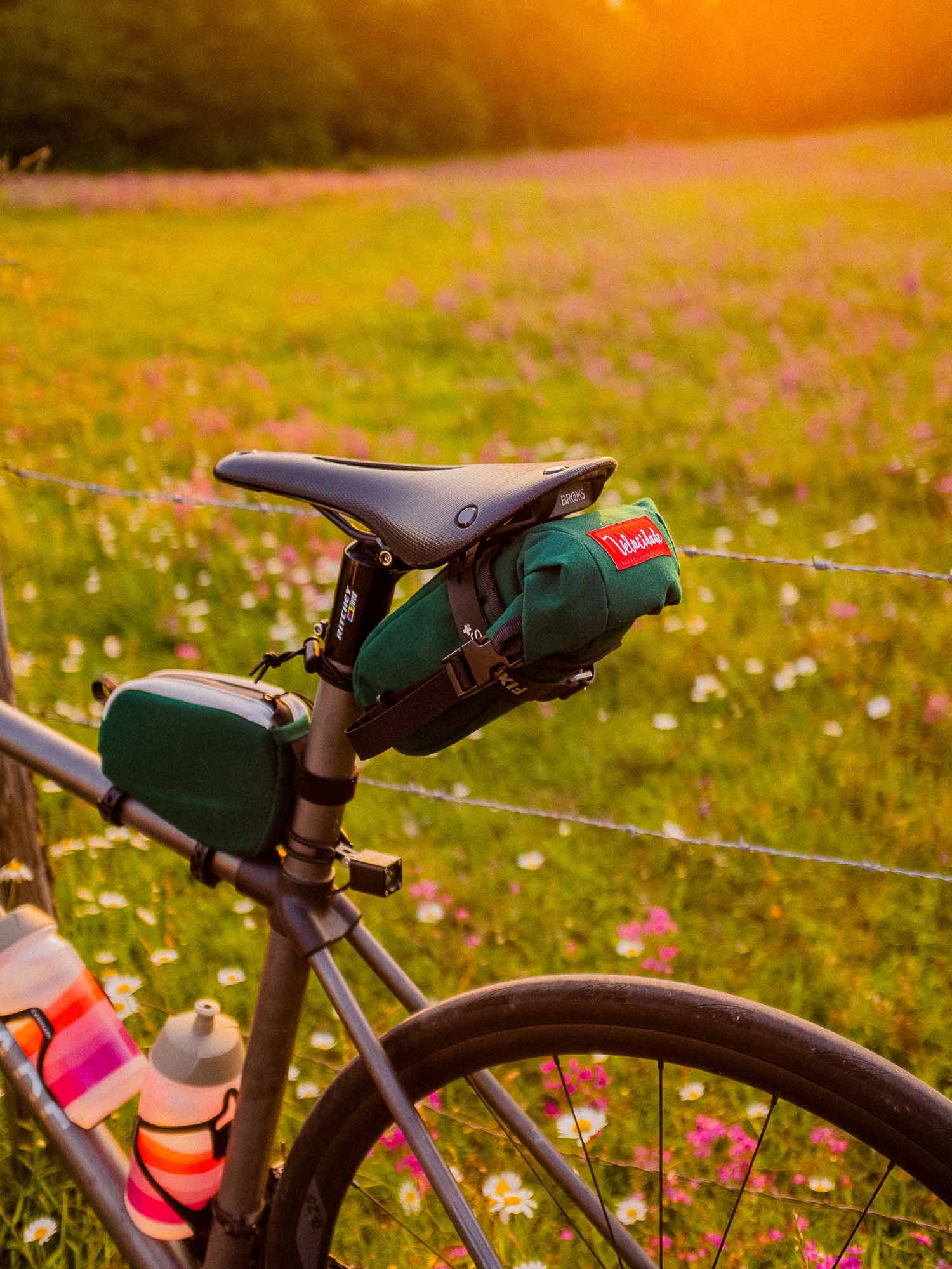 Atelier Velocidade Mini-Volcano sacoche selle Charbon