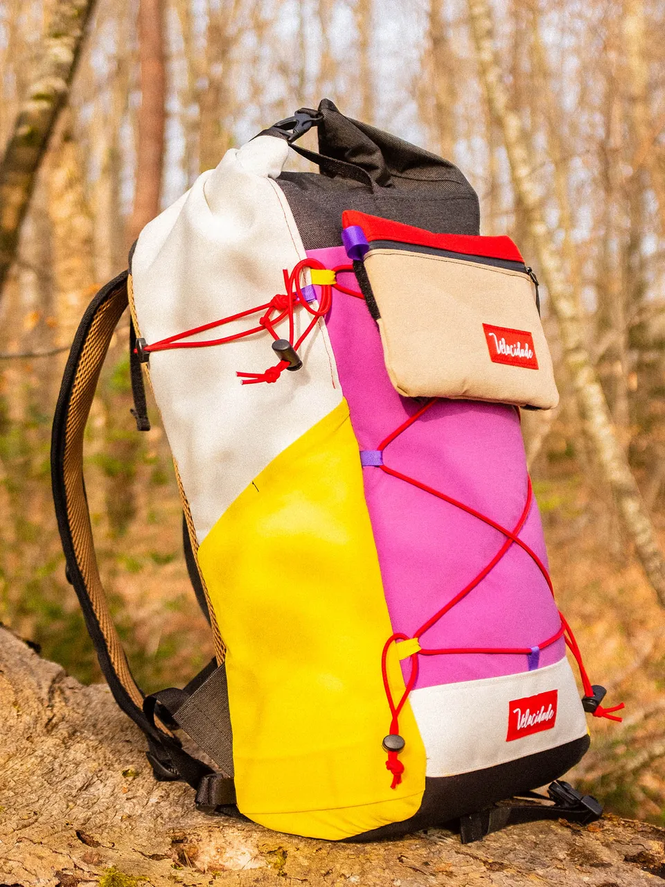 Atelier Velocidade Polaris sac à dos roll-top personnalisable France