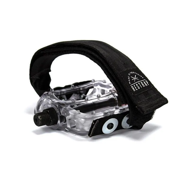 Restrap Pedal Straps Diagonal cale-pieds noirs paire