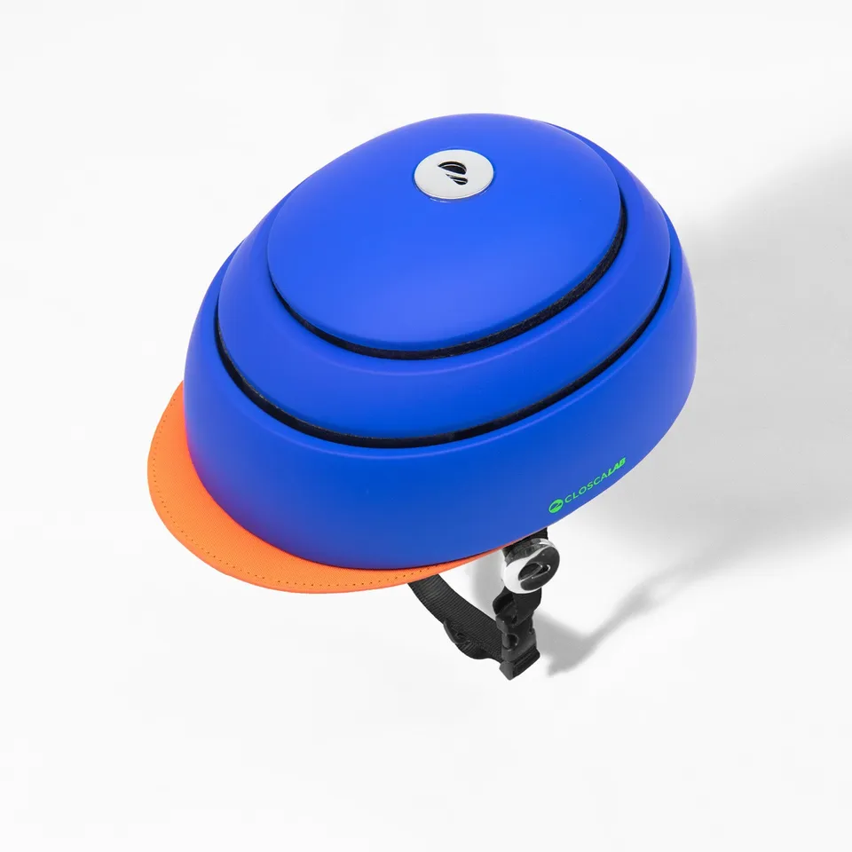 Closca Visor Lab Chromatic Blue Casque Vélo Pliable M