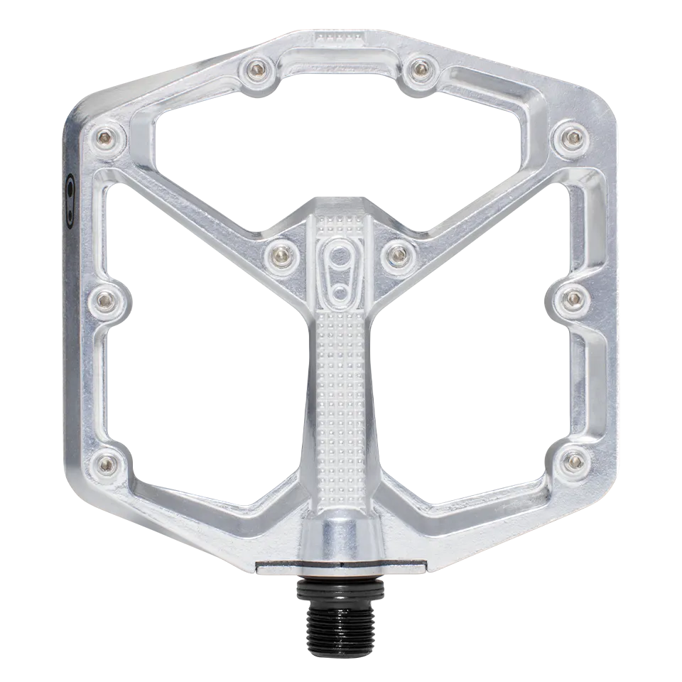 Crankbrothers Stamp 7 Large pédales plates Silver alu concave