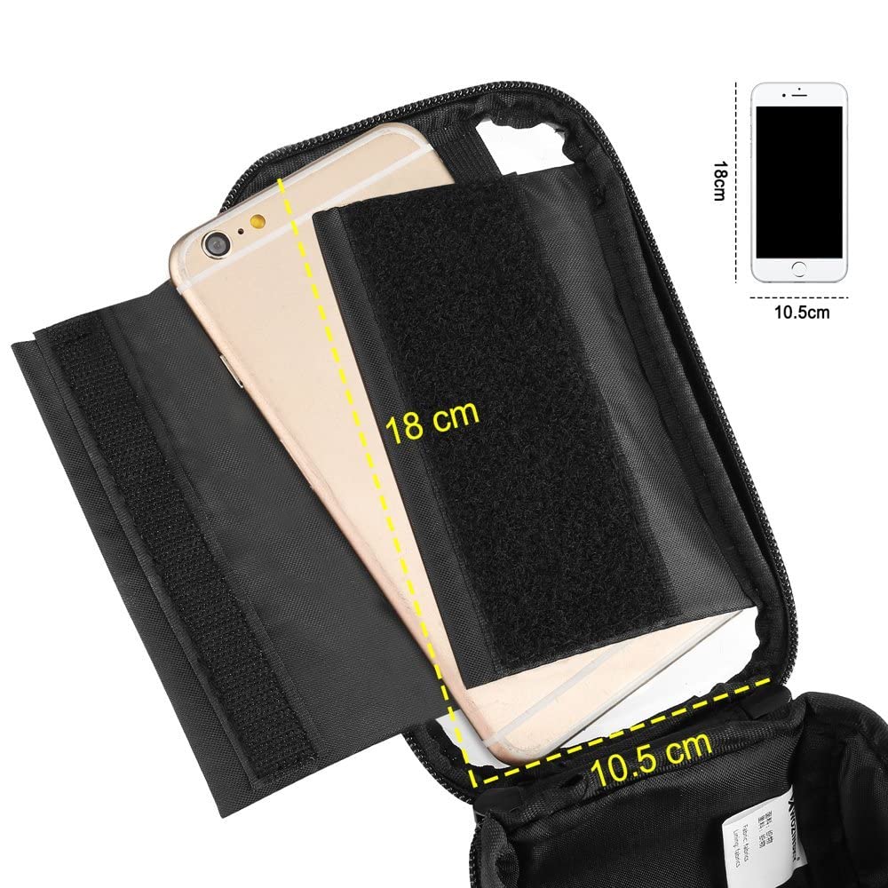 Wozinsky WBB4BK Sac guidon vélo 0,9L étanche