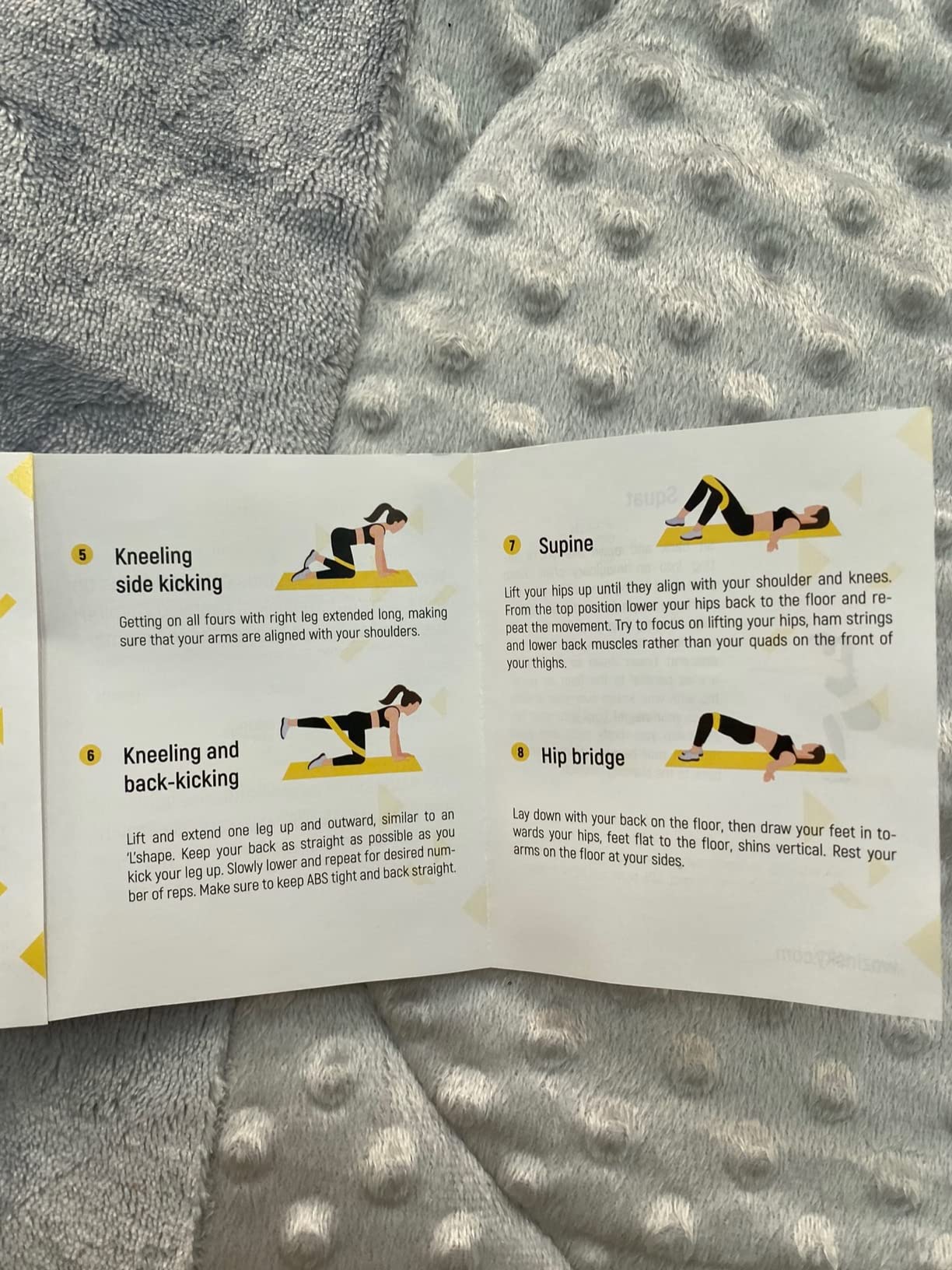 Wozinsky 3X Bandes Fitness Élastiques Musculation 3 Résistances