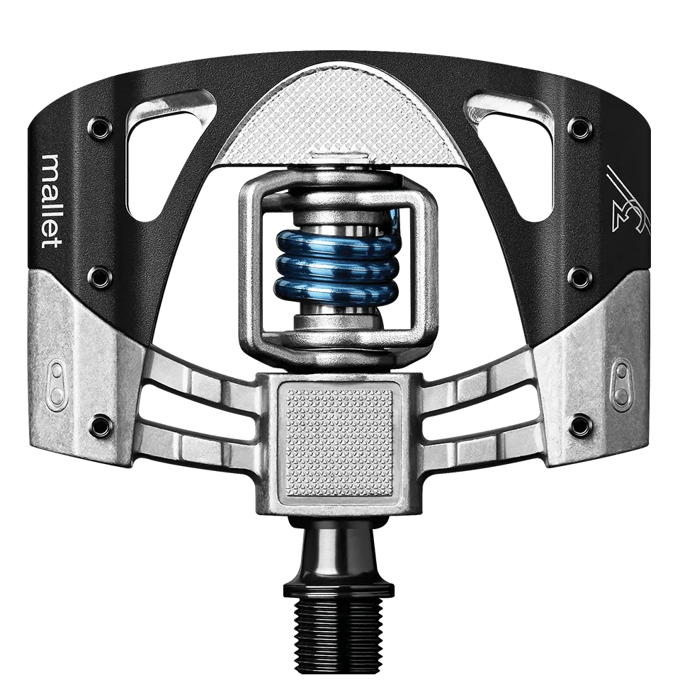 Crankbrothers Mallet 3 pédale automatique plateforme Raw