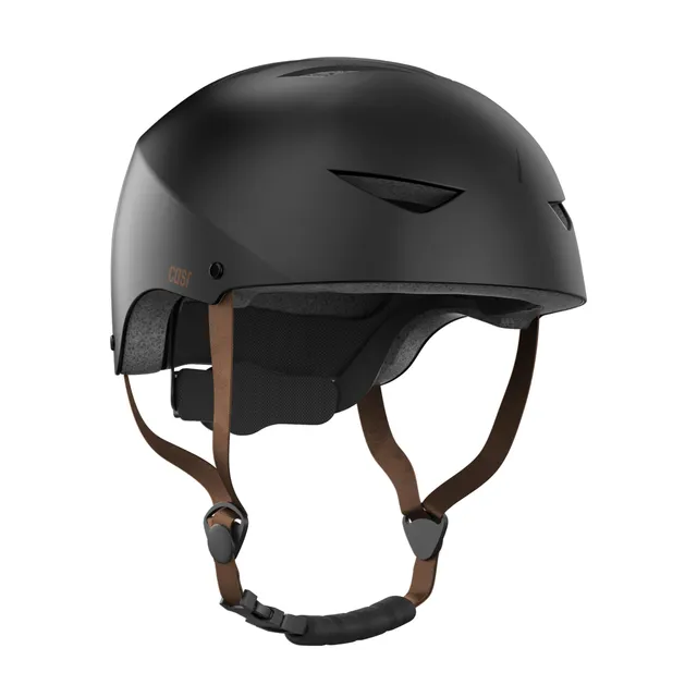 CASR Classic Casque Vélo Bol Noir Urbain Réglable Certifié EPI