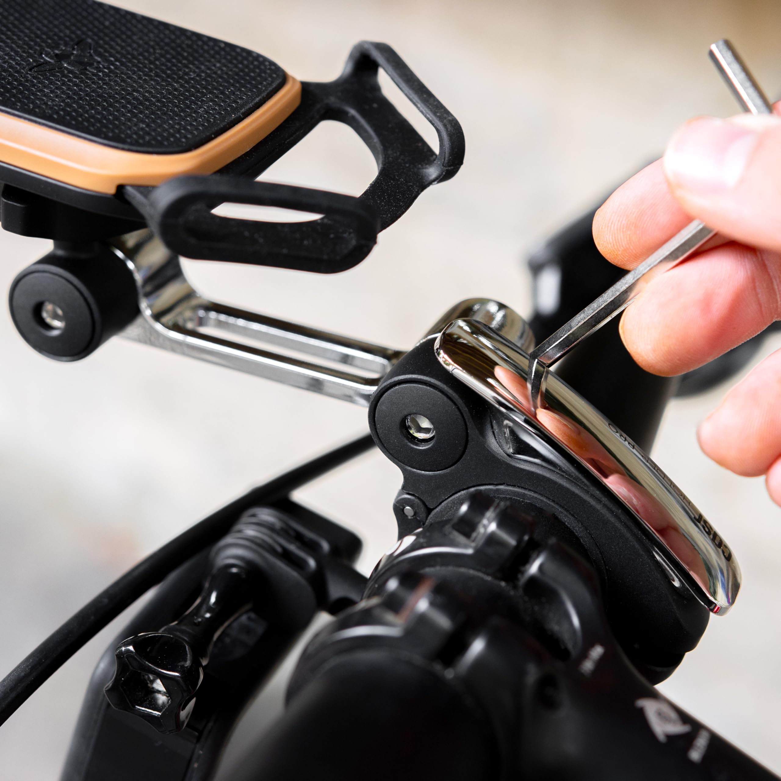 CASR Holder Pro support téléphone vélo guidon 22-28mm métal