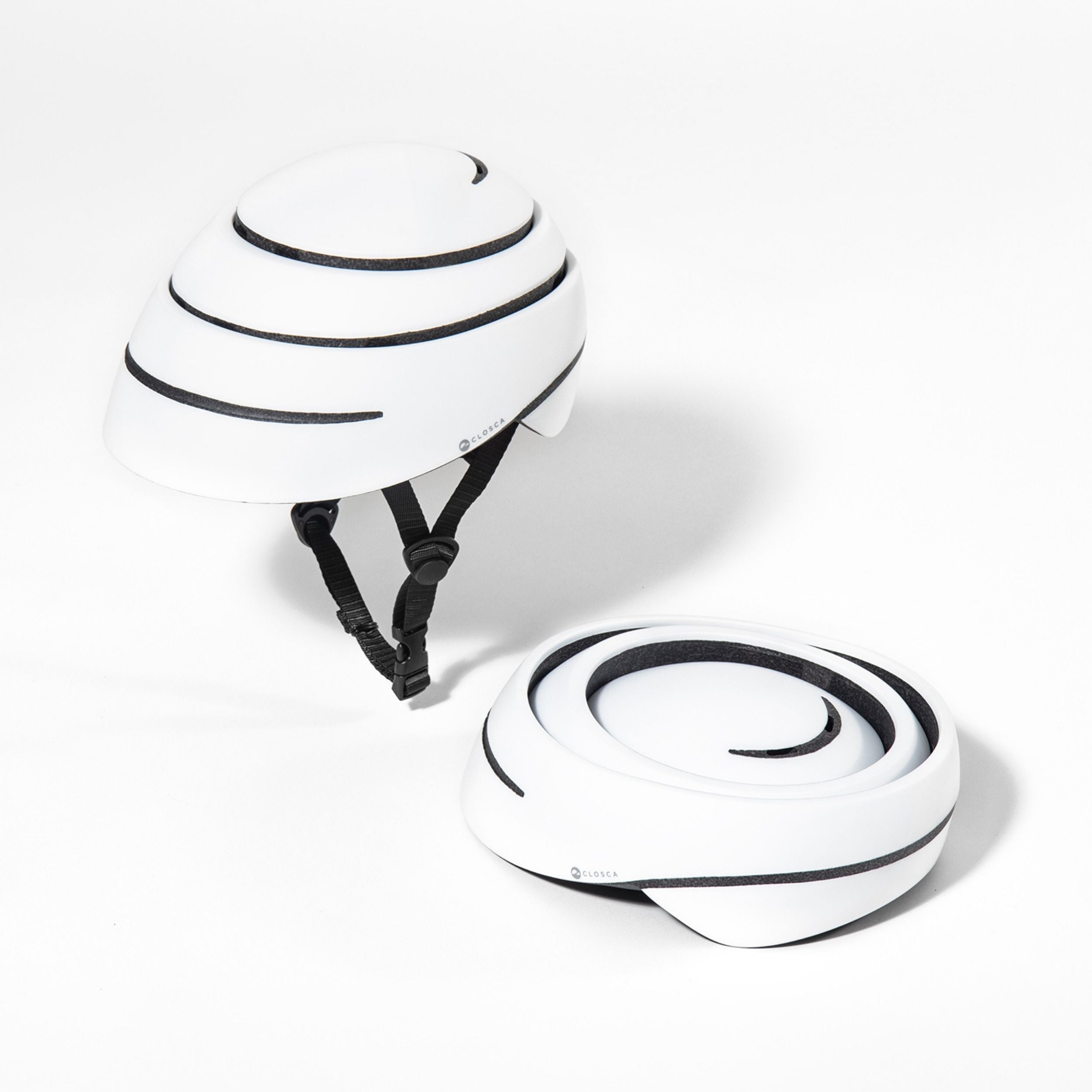 Closca Helmet Loop All White casque vélo Medium blanc pliable