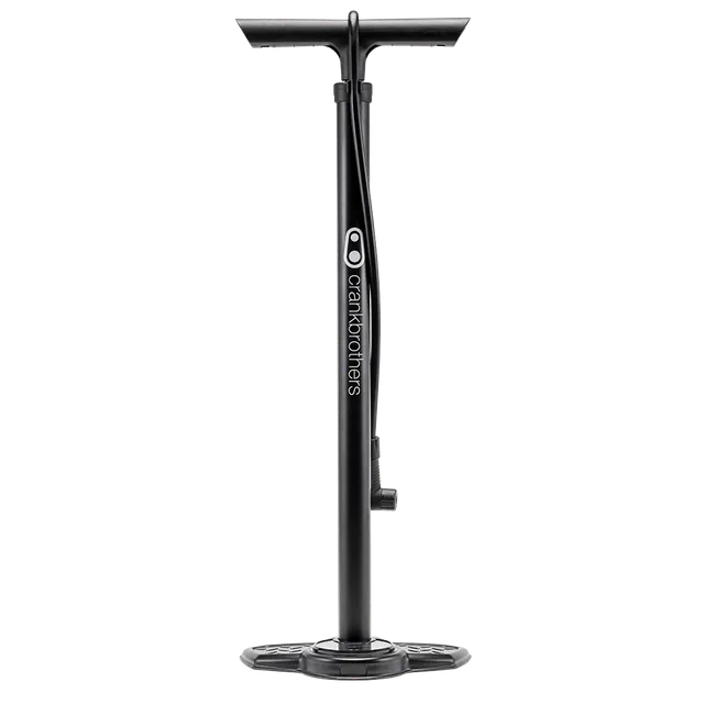 Crankbrothers Sapphire pompe à pied noire manomètre