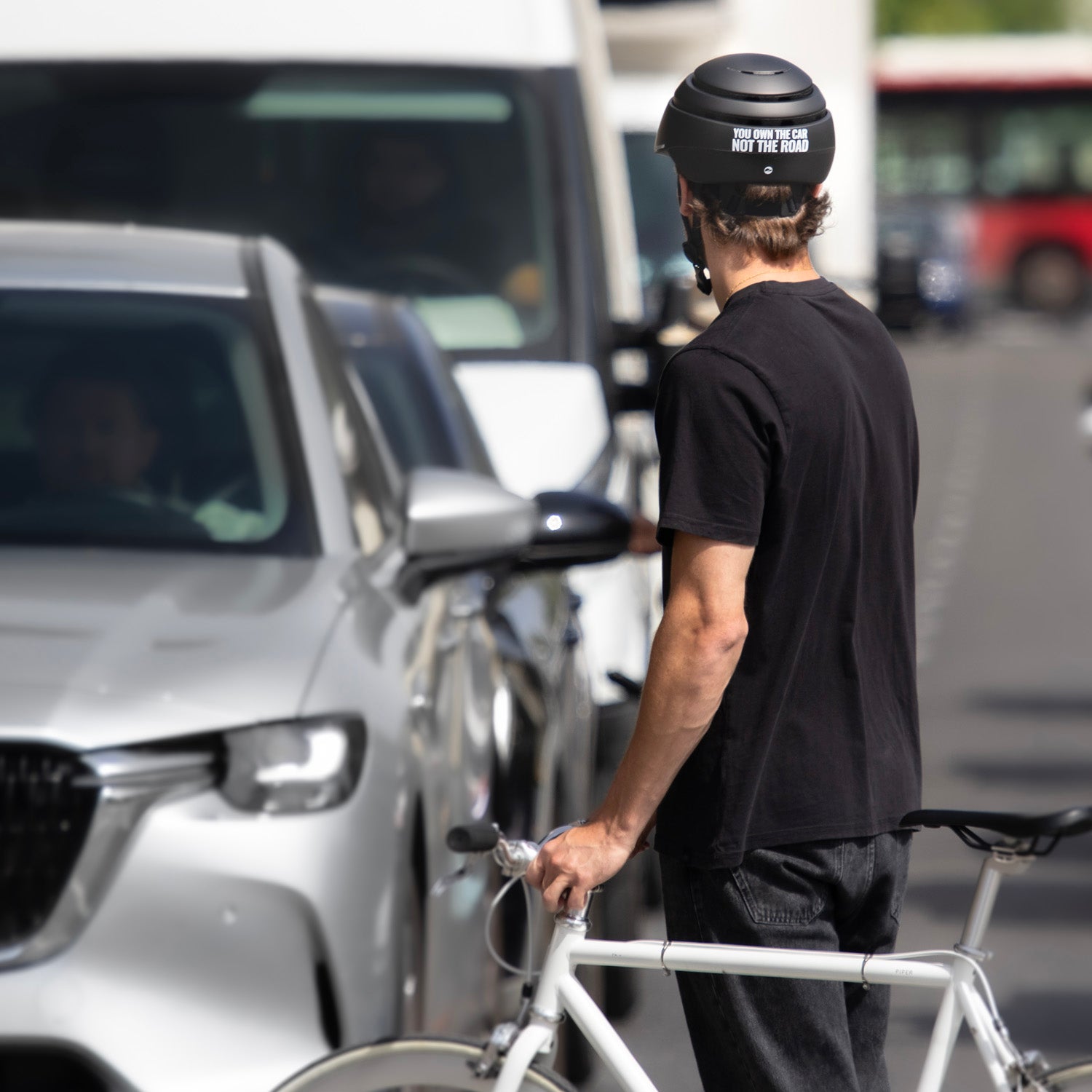 Closca Loop Lab Civic Casque Vélo Pliable Noir