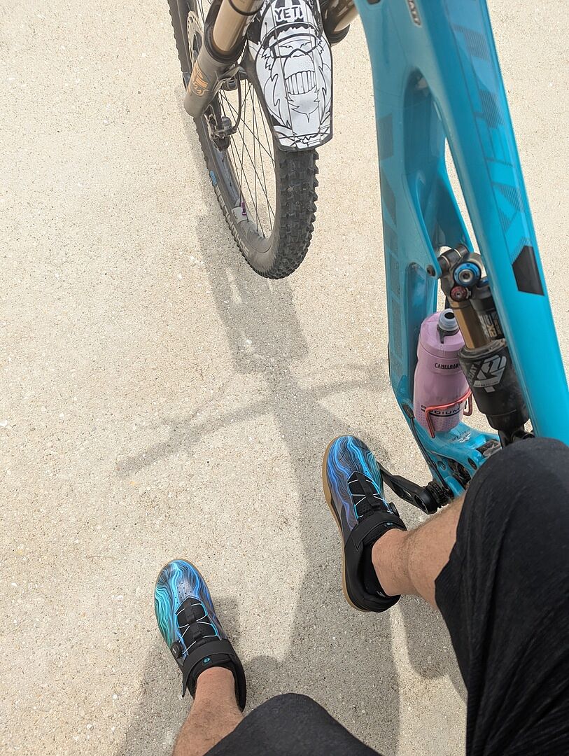 Crankbrothers Mallet BOA Chaussures VTT Noir Bleu