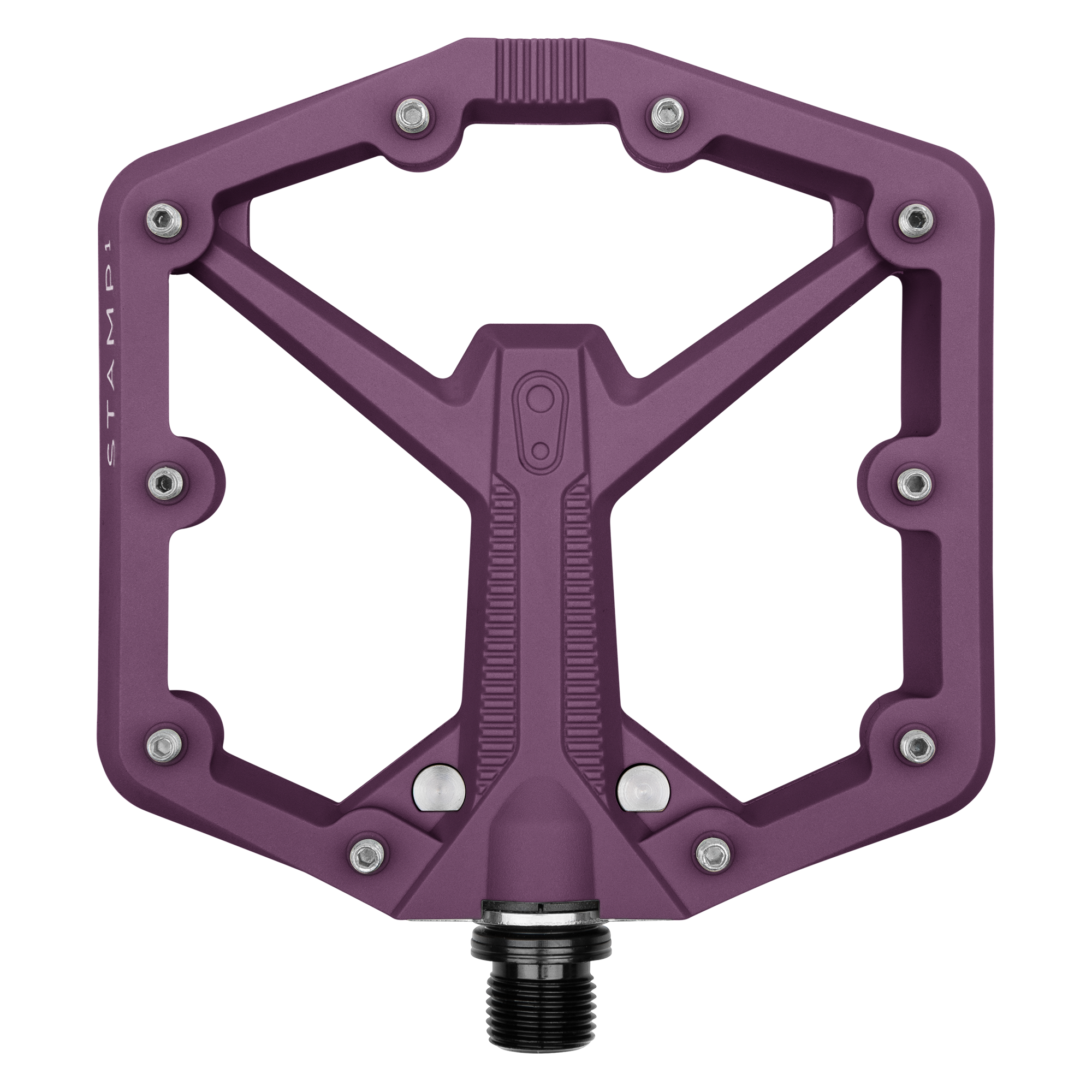 Crankbrothers Stamp 1 Gen 2 Large Pédales Plates Nylon Noir Concaves